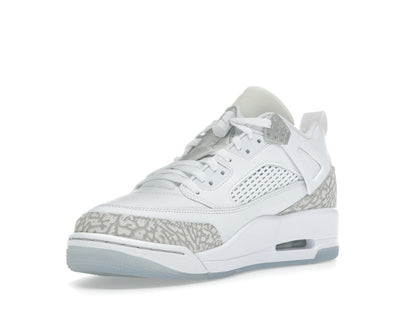 Jordan Spizike Low White Metallic Silver Barely Blue Neutral Grey