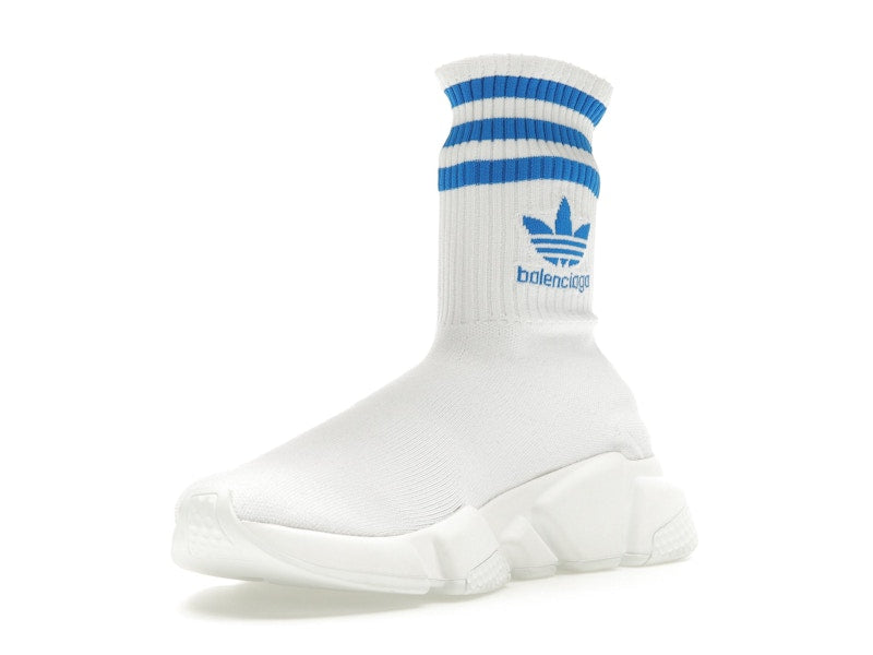 Balenciaga x adidas Speed Trainer White Blue