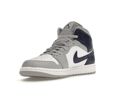 Jordan 1 Mid Wolf Grey Midnight Navy
