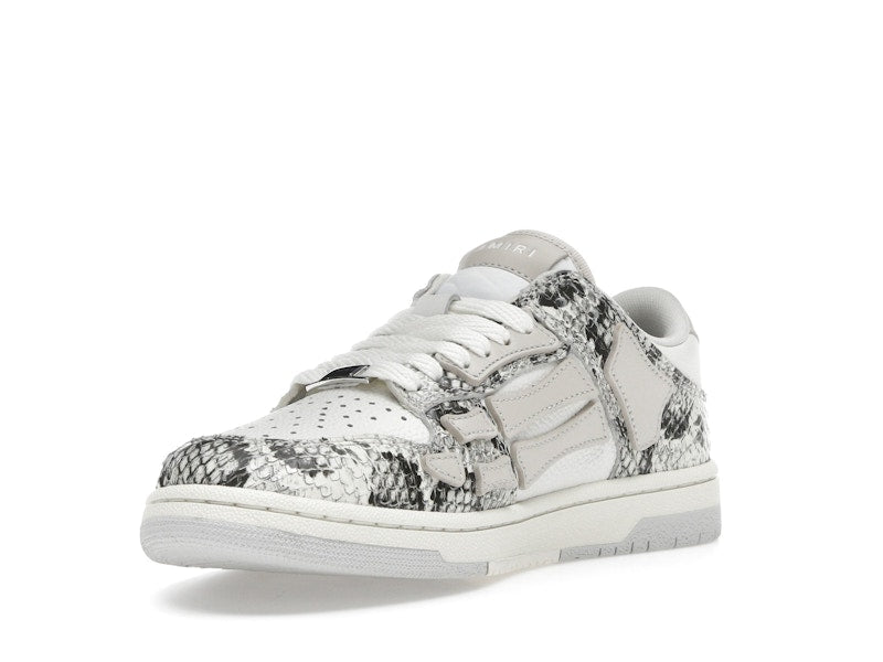 AMIRI Skel Top Low Snake Alabaster