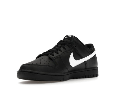 Nike Dunk Low Black White Swoosh