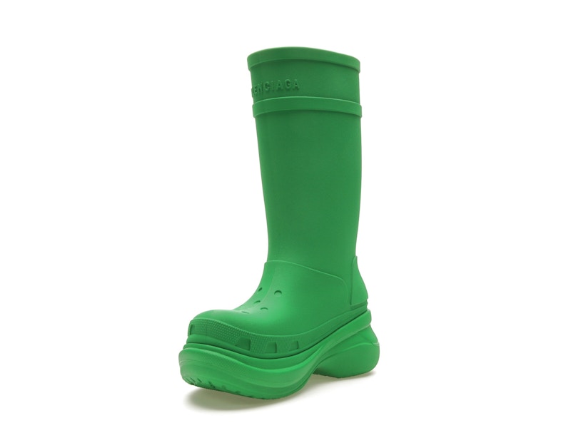 Balenciaga x Crocs Boot Bright Green