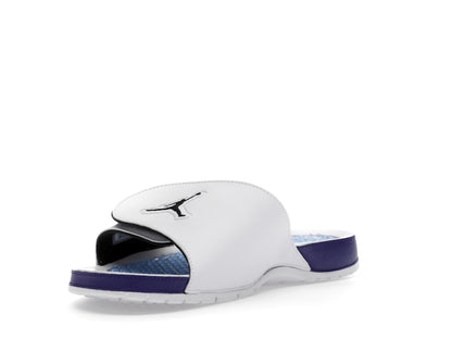 Jordan Hydro 5 Retro Slide White New Emerald Grape Ice Black