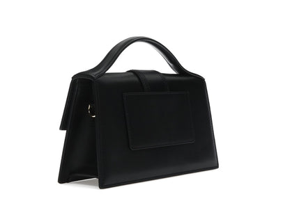 Jacquemus Le Grand Bambino Crossbody Strap Handbag Black