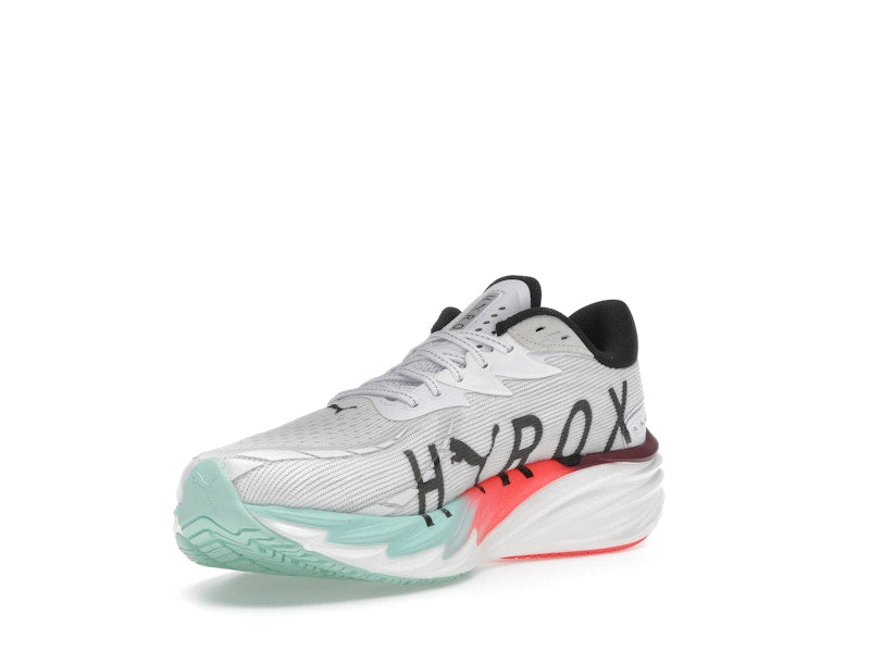 Puma Velocity Nitro 4 Hyrox White Mint Melt Glowing Red (Women's)