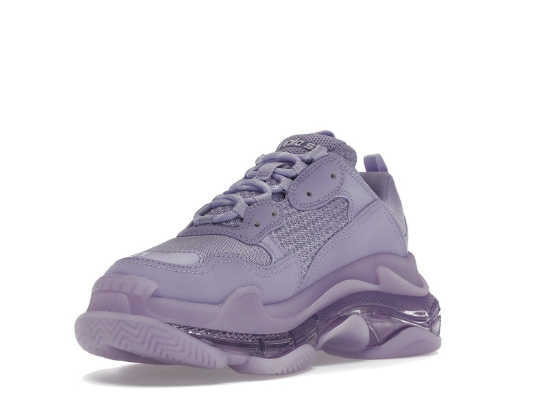 Balenciaga Triple S Clear Sole Purple (Women's)