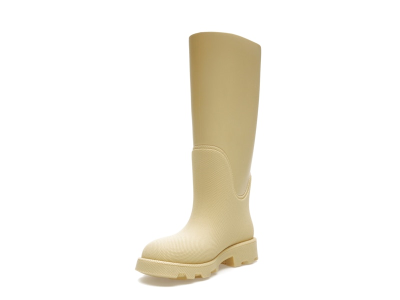 Burberry Marsh Rain High Boots Yellow (Women's)