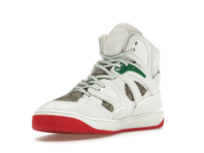 Gucci Basket White Demetra Red (Women's)