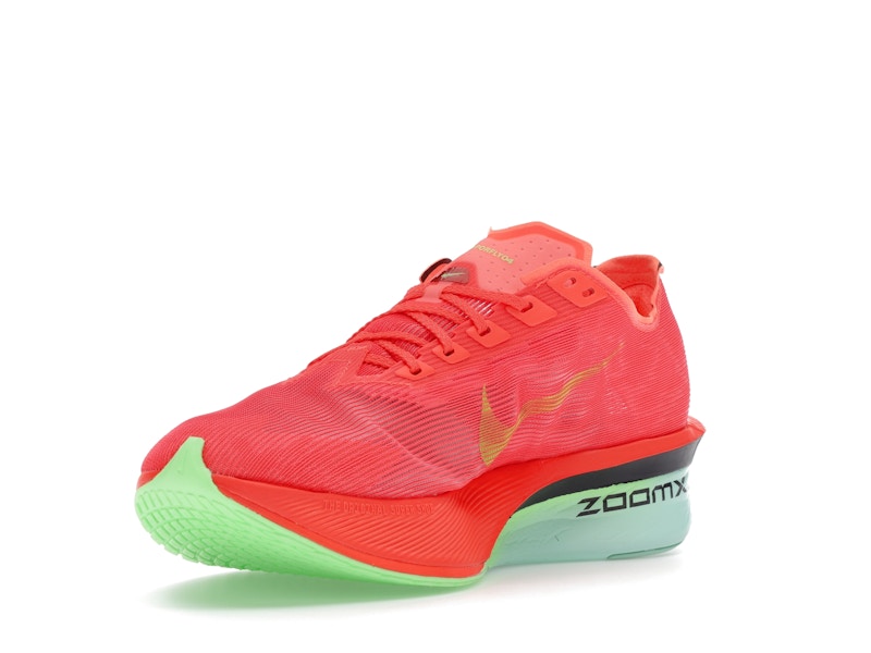Nike ZoomX Vaporfly Next% 4 Bright Crimson Mint Foam Cave Purple Lime Blast