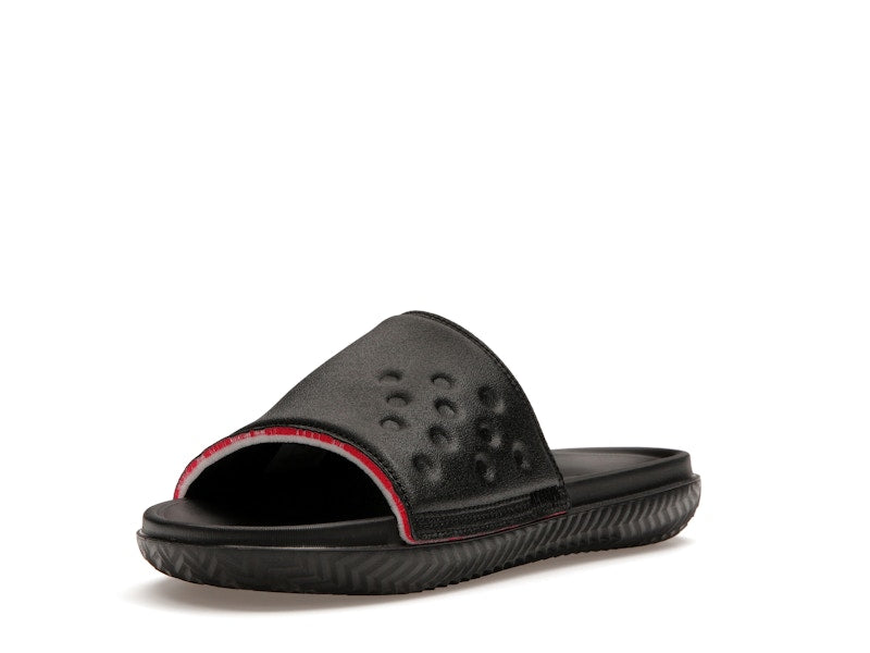Jordan Play Slide Black University Red