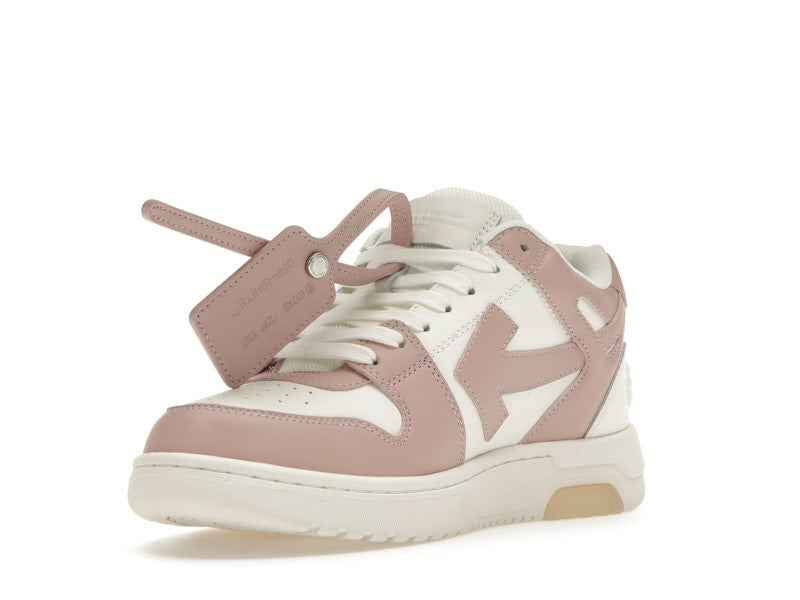 OFF-WHITE Out Of Office "OOO" Low Tops White Pink (Women's)