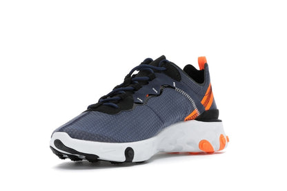 Nike React Element 55 SE Midnight Navy Total Orange