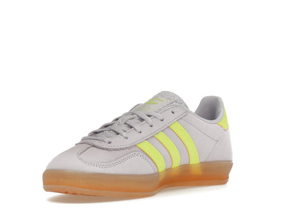 adidas Gazelle Indoor Silver Dawn Solar Yellow (Women's)