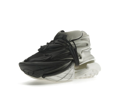 Balmain Unicorn Low-Top White Black Gradiant