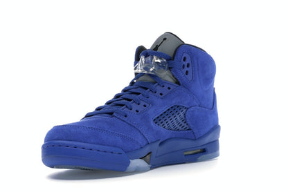 Jordan 5 Retro Blue Suede (GS)
