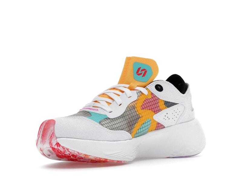 Jordan Delta 3 Nitro Low Luka Doncic White Black Dynamic Turquoise