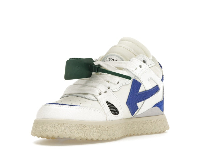 OFF-WHITE Sponge Mid Top White Blue