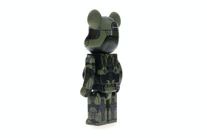 Bearbrick Halo Master Chief 400% Green