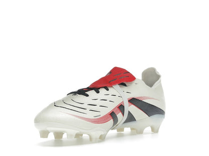 adidas Predator League Fold-Over Tongue FG/MG Off White Core Black Pure Ruby