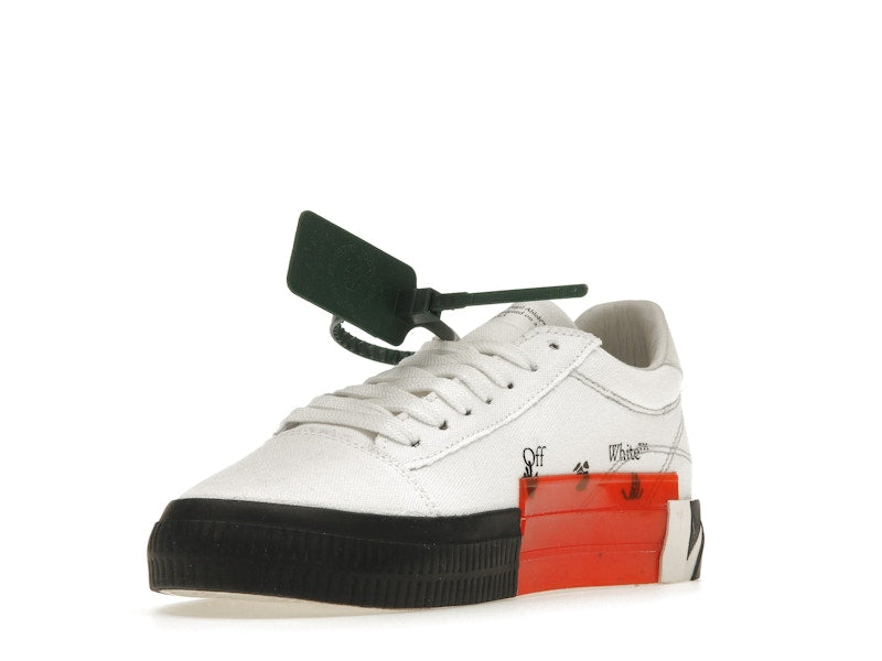 OFF-WHITE Vulc Low Canvas White Black SS22 (Women's)