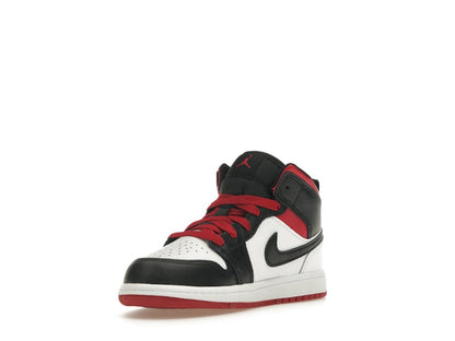 Jordan 1 Mid Gym Red Black Toe (PS)