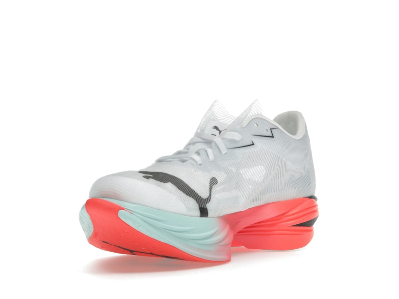 Puma Fast-R Nitro Elite 3 White Glowing Red Mint (Women's)