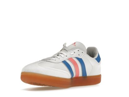 adidas Velosamba Vegan Cloud White Turbo Blue Rush