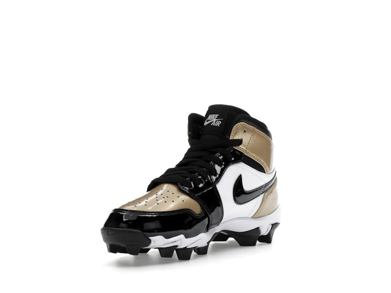 Jordan 1 Mid Cleat Patent Gold Toe (GS)