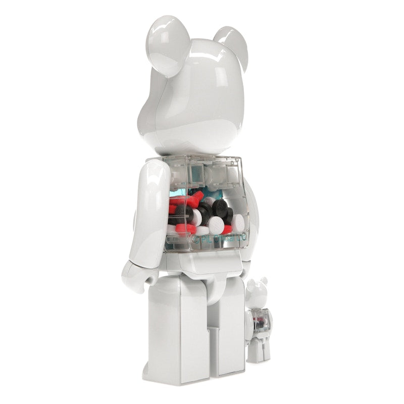 Bearbrick PiL 100% & 400% Set Chrome Ver.