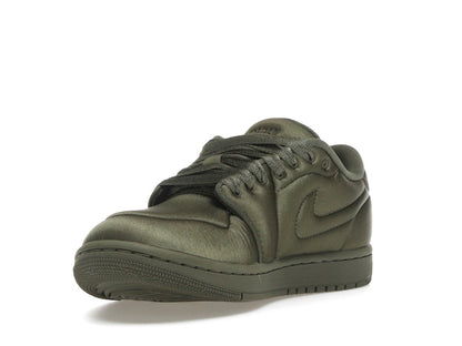 Jordan 1 Low Method of Make Satin Medium Olive (Women's)
