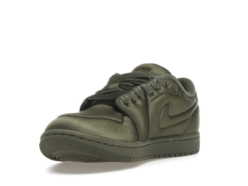 Jordan 1 Low Method of Make Satin Medium Olive (Women's)