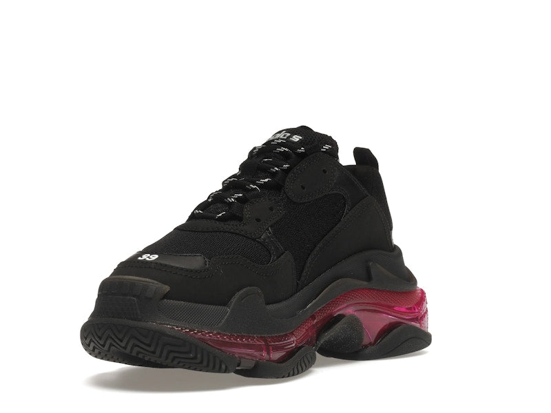 Balenciaga Triple S Clear Sole Neon Pink (Women's)
