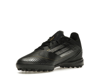 adidas F50 League Turf Core Black Iron Metallic Gold Metallic