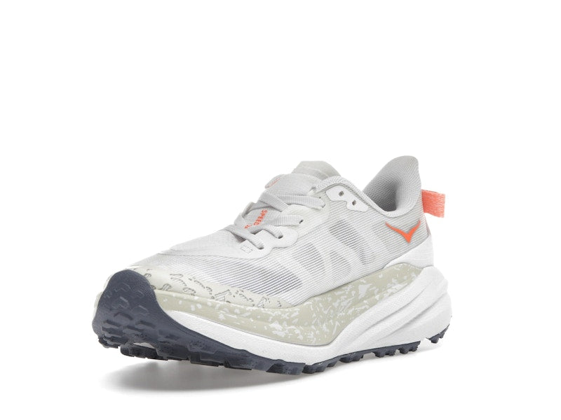 Hoka One One Speedgoat 6 White Neon Tangerine (Women's)