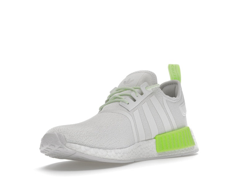adidas NMD R1 Crystal White Solar Green