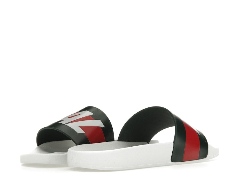 Palace x Gucci Logo Web Slide Sandal White
