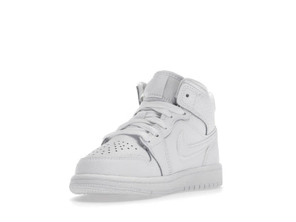 Jordan 1 Mid Triple White (2021) (PS)