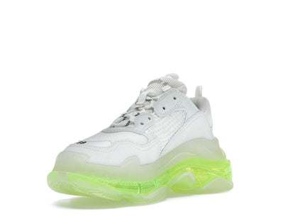 Balenciaga Triple S Clear Sole White Fluo Yellow (Women's)