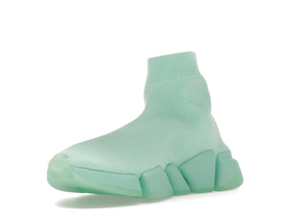Balenciaga Speed 2.0 Recycled Transparent Sole Green