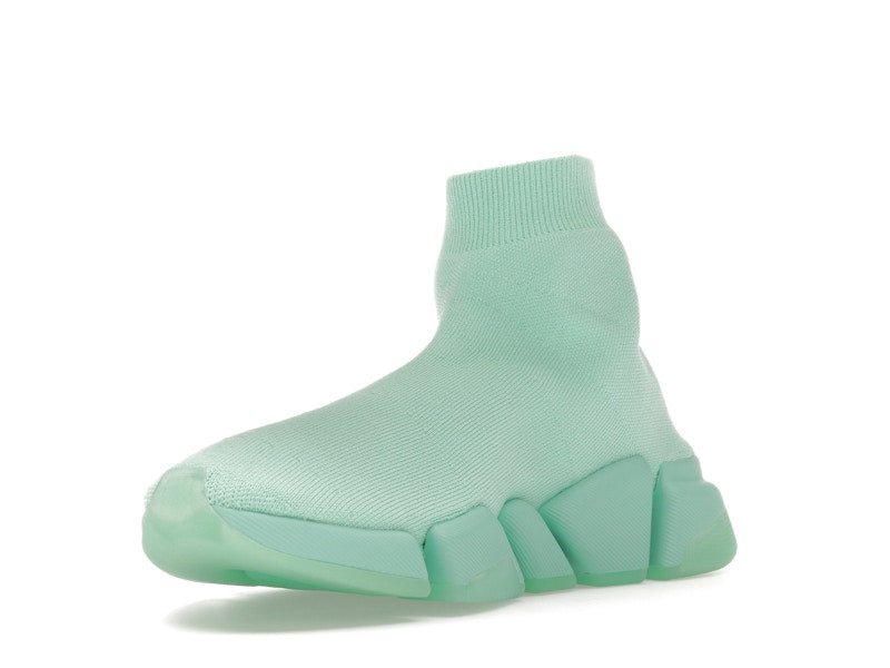 Balenciaga Speed 2.0 Recycled Transparent Sole Green
