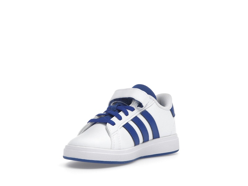 adidas Grand Court 2.0 Cloud White Royal Blue Core Black (PS)