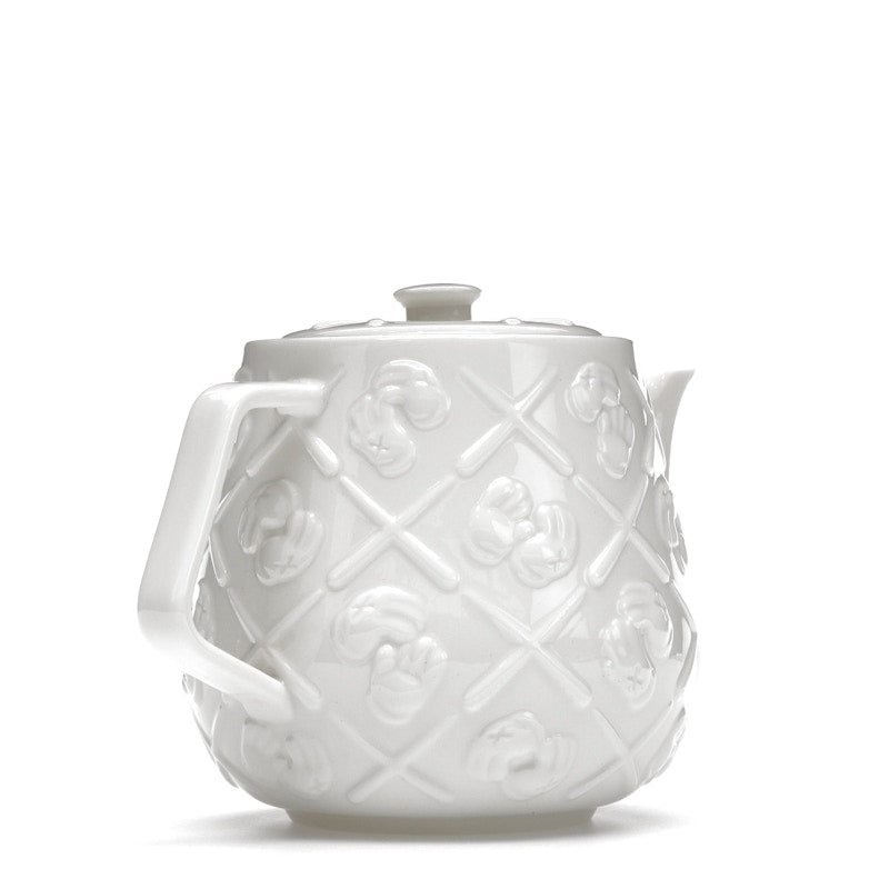 KAWS Ceramic Teapot White