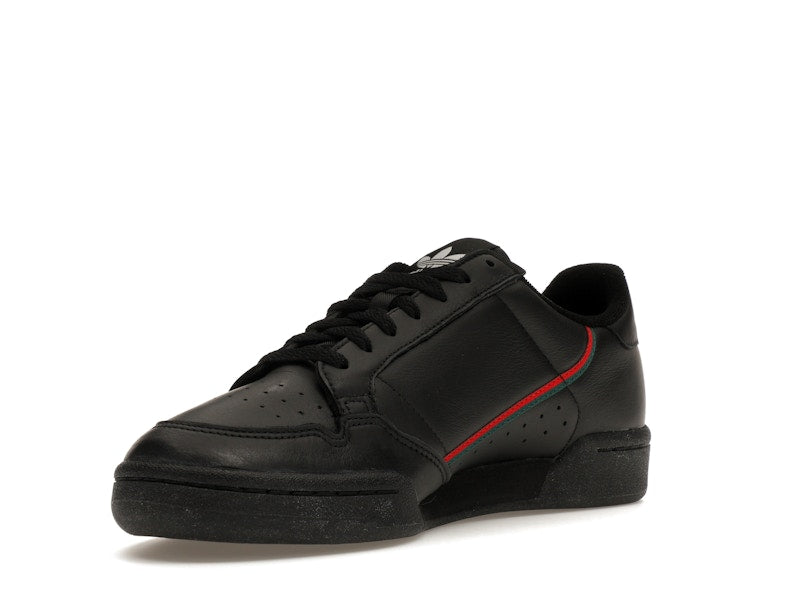 adidas Continental 80 Black Scarlet Green