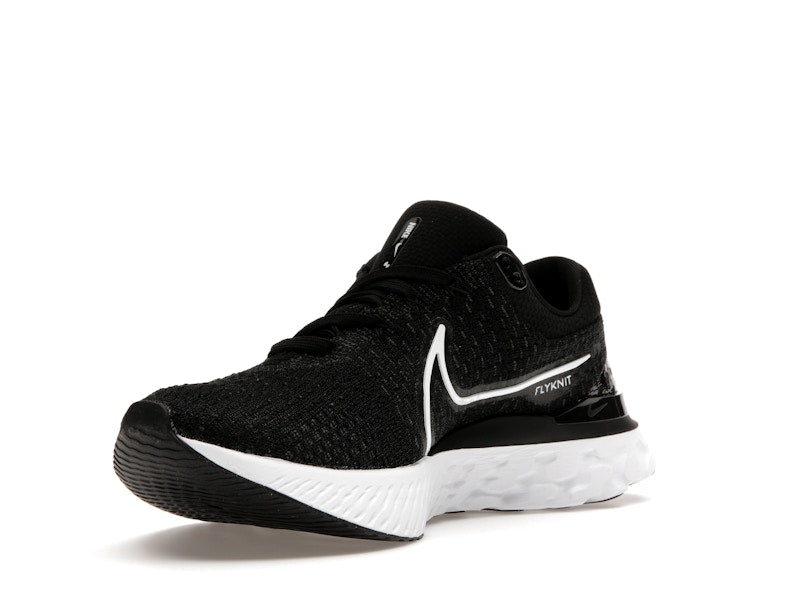 Nike React Infinity Run Flyknit 3 Black White