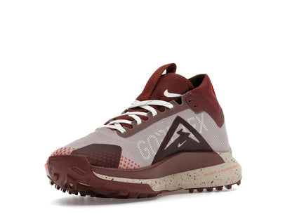 Nike React Pegasus Trail 4 Gore-Tex Diffused Taupe Dark Pony Sail Picante Red (Women's)