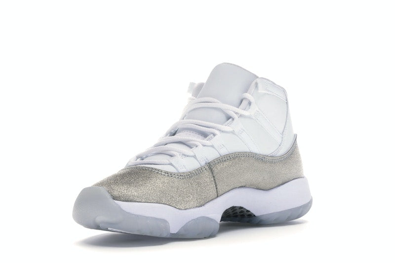 Jordan 11 Retro White Metallic Silver (Women's)