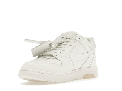 OFF-WHITE Out Of Office OOO Low Tops Triple White