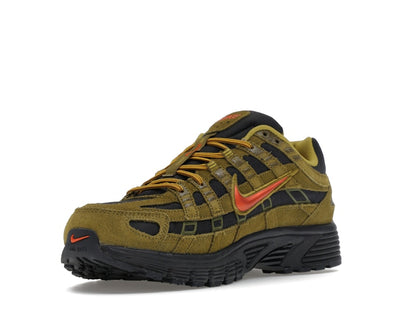 Nike P-6000 Premium Cordura Olive Flak Black Picante Red