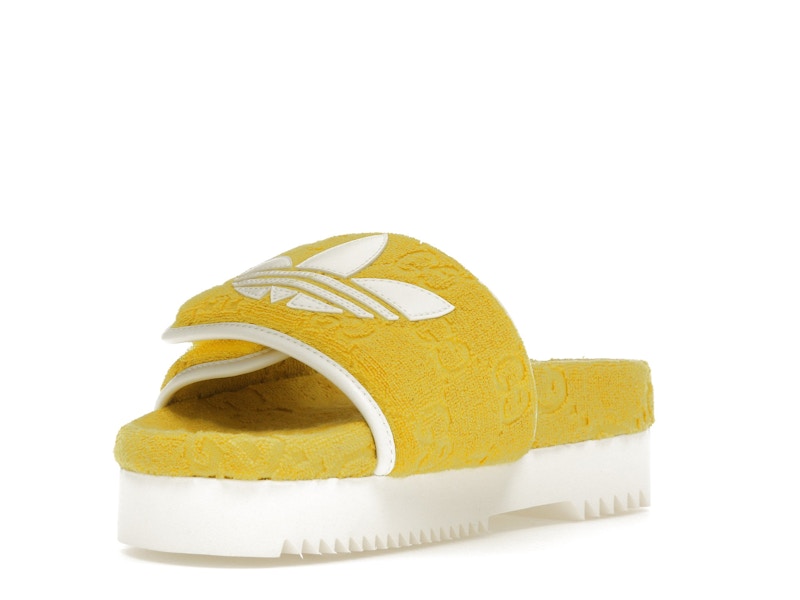 adidas x Gucci GG Platform Sandal Yellow (Women's)