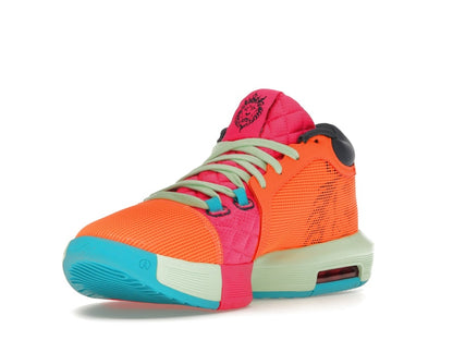 Nike LeBron Witness 8 Total Orange Laser Fuchsia